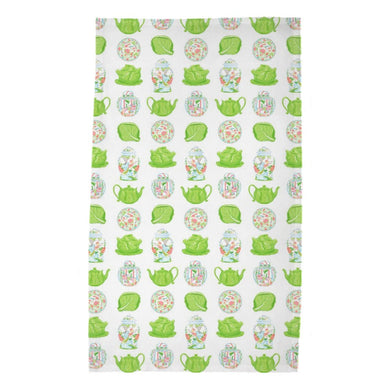 *IN STOCK* Cabbage Garden Poly Twill Tea Towels, Set of 2