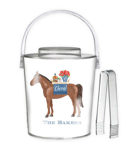 Cheers to Race Day Personalized Derby Ice Bucket