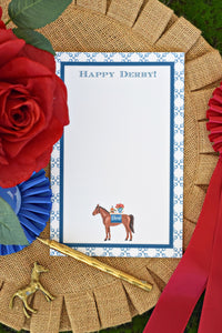 Cheers to Race Day Personalized Derby Notepad, Multiple Sizes Available