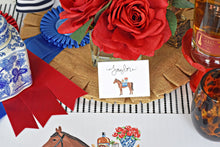 Load image into Gallery viewer, Cheers to Race Day Tented Derby Place Cards