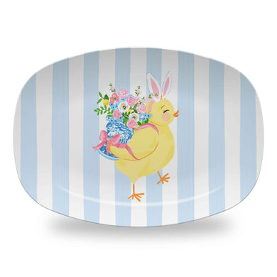 Chinoiserie Chick Easter Melamine Platter