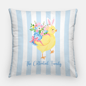 Chinoiserie Chick Personalized 20"x20" Pillow Cover