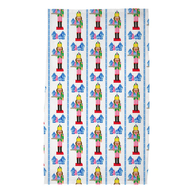 Chinois Nutcracker Poly Twill Tea Towels, Set of 2