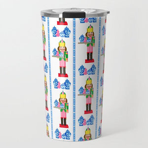 *IN STOCK* Chinois Nutcracker Stripe Travel Tumbler