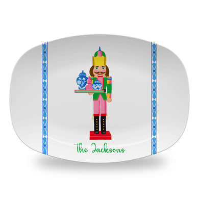 Chinois Nutcracker Personalized Melamine Platter