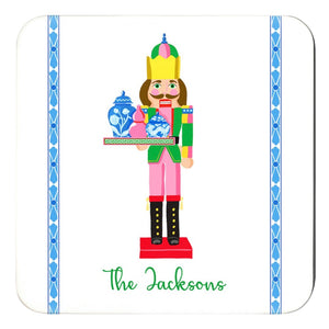 Chinois Nutcracker Personalized 4"x 4" Paper Coasters