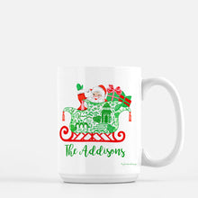 Load image into Gallery viewer, Chinoiserie Sleigh Ride Personalized Mug