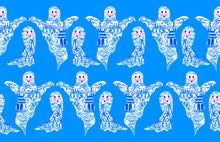 Load image into Gallery viewer, Chinoiserie Ghosts Paper Tear-away Placemat Pad, Multiple Colors