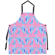 Load image into Gallery viewer, Chinoiserie Ghosts Halloween Apron, 4 Colors