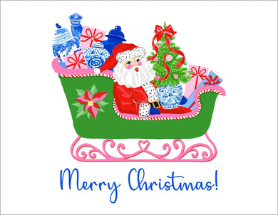 *IN STOCK* Dear Santa, I Want It All Folded Note Cards