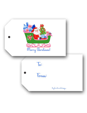 Dear Santa, I Want It All Christmas Hang Tags