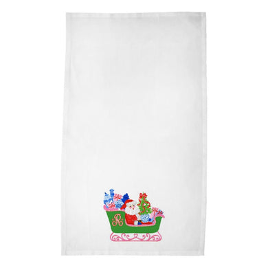 Dear Santa, I Want It All Personalized Poly Twill Tea Towels, Set of 2