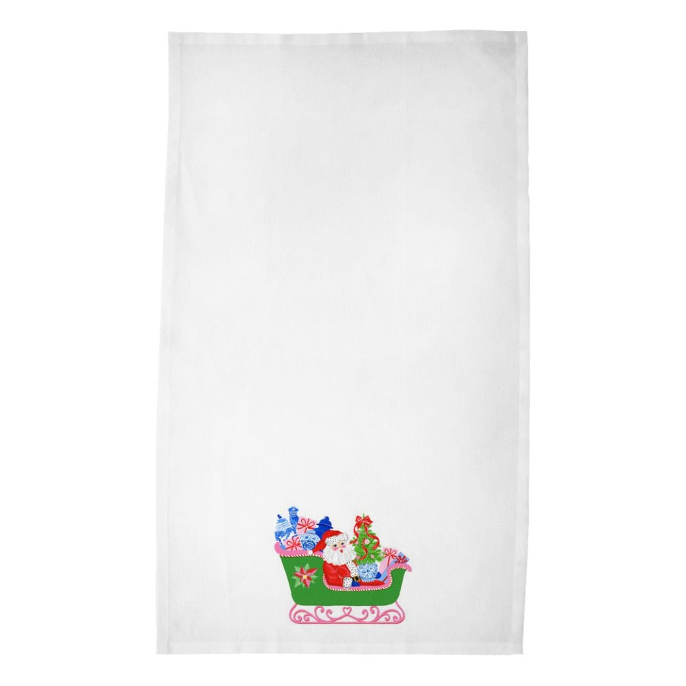 *IN STOCK* Dear Santa, I Want it All Poly Twill Tea Towels, Set of 2