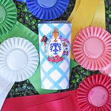 Load image into Gallery viewer, Kentucky Derby Personalized Crest Travel Tumbler