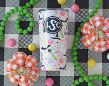 Load image into Gallery viewer, Happy Haunts Halloween Personalized - Travel Tumbler, Taffy