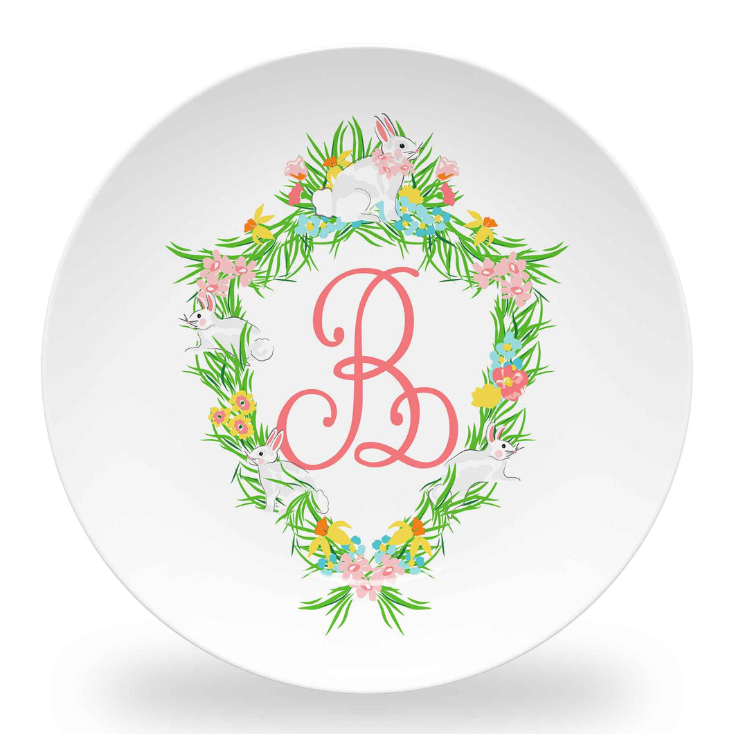 Easter Crest Set of (4) Personalized 10