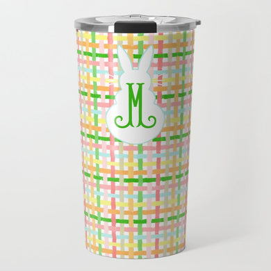 Easter PlaidPersonalized Travel Tumbler
