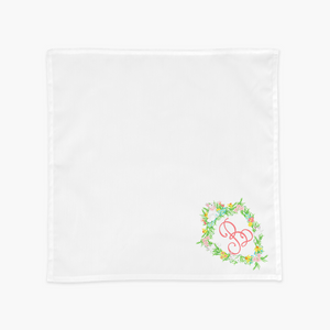 Easter Crest Personalized 20"x20" Cloth Napkins, Set of 4