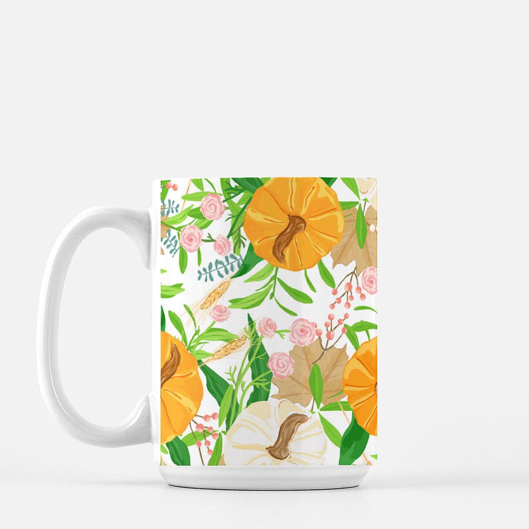 Fall Harvest Porcelain Mug