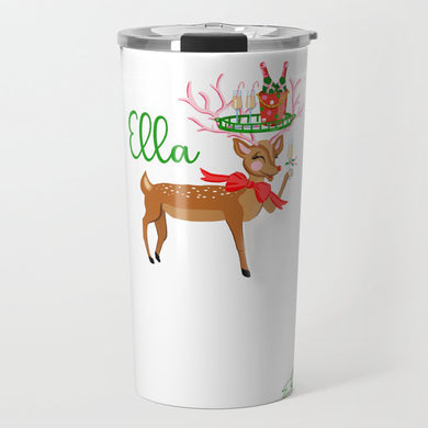 Fizz the Season Personalized Travel Tumbler