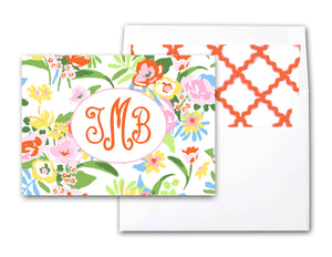Fresh Cuts Personalized Folded Note Cards