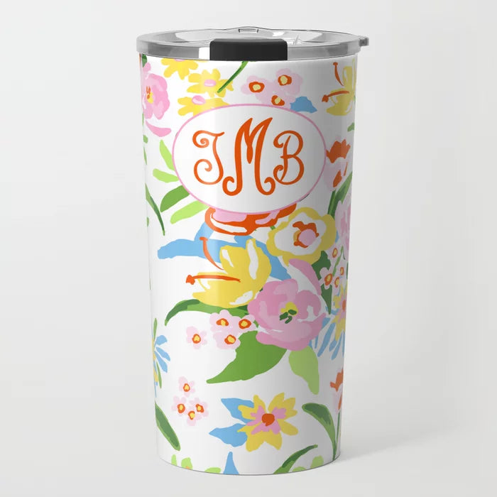 Fresh Cuts Personalized Travel Tumbler