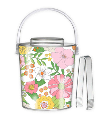 Groovy Blooms, Marshmallow Ice Bucket