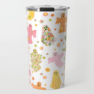 Groovy Ghosts Travel Tumbler