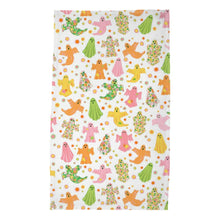 Load image into Gallery viewer, Groovy Ghosts Poly Twill Tea Towels, Set of 2