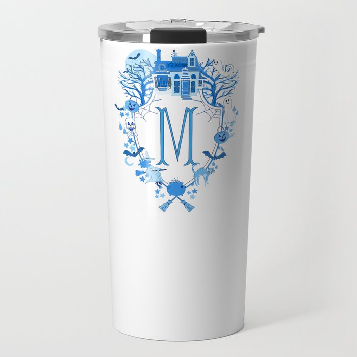 Halloween Crest Personalized Travel Tumbler