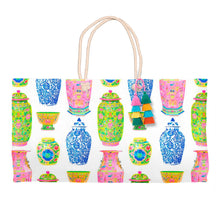 Load image into Gallery viewer, Haute Chinoiserie Tote Bag