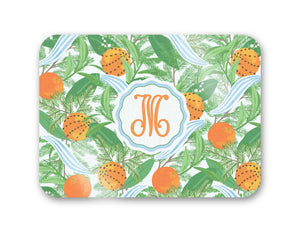 Holiday Citrus & Spice16" x 12" Tempered Glass Cutting Board