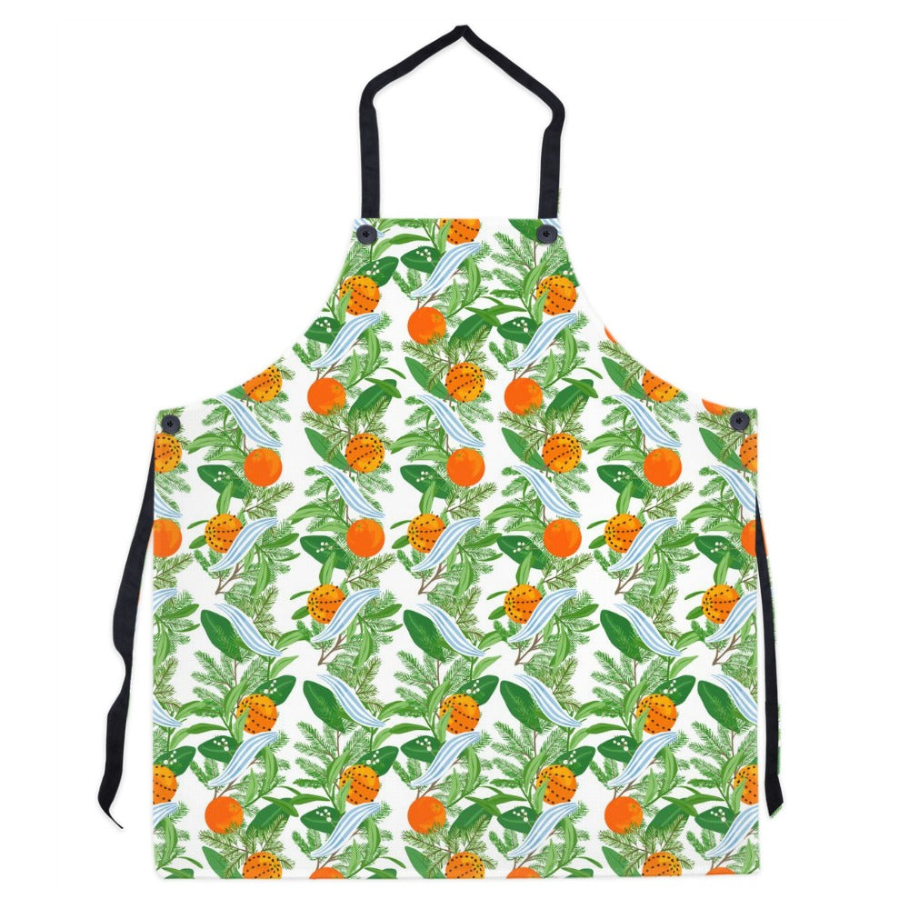 Holiday Citrus & Spice Apron