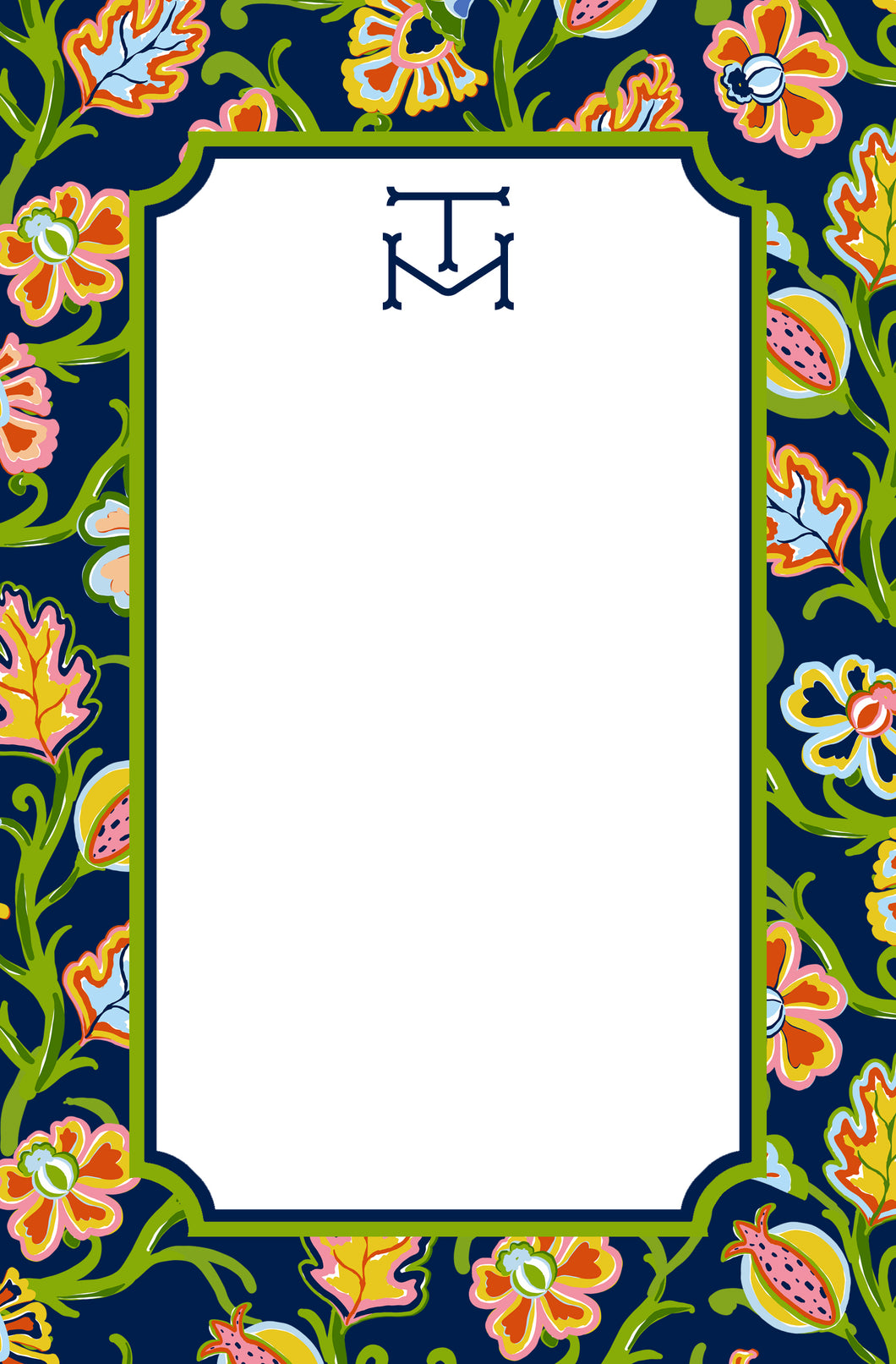 Jacobean Sky Notepad, Multiple Sizes Available