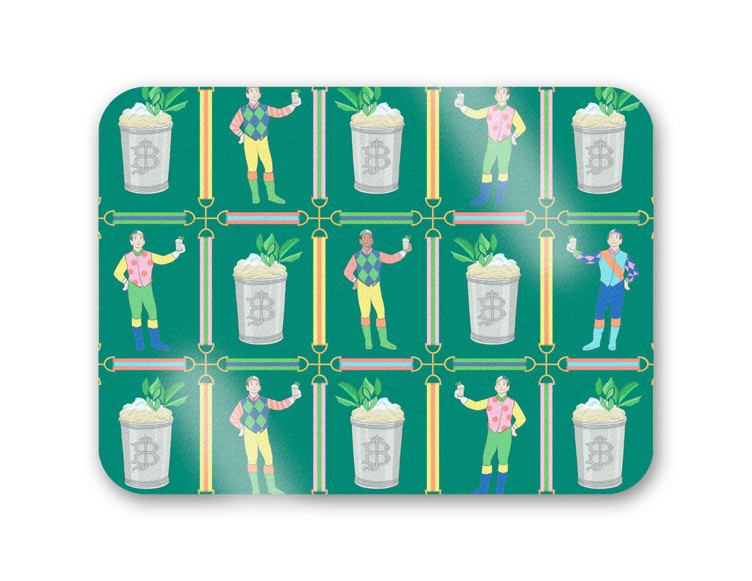 Jockeys & Juleps, Keeneland Green, Personalized 16