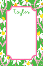Load image into Gallery viewer, Daffodil Delight Personalized Notepad, Multiple Sizes Available