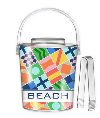 Derby Silks Personalized Ice Bucket