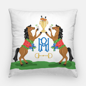 Winner's Circle, Bourbon, Personalized 20"x20" Pillow Cover