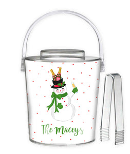 Love at Frost Sight Personalized Christmas Ice Bucket