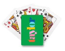 Load image into Gallery viewer, Make It Mine Personalized Playing Cards, Kelly