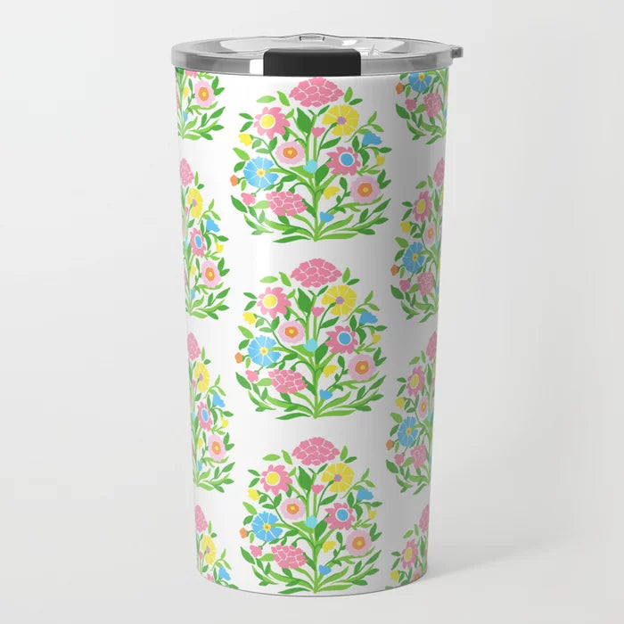 *IN STOCK* Mughal Bouquet Travel Tumbler