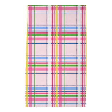 Nutcracker Plaid Poly Twill Tea Towels, Set of 2