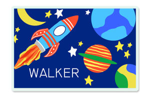 You're A Blast Outer Space Children's Personalized Laminated Placemat