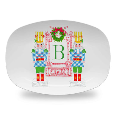 Nutcracker Sweet Personalized, Holiday Melamine Platter