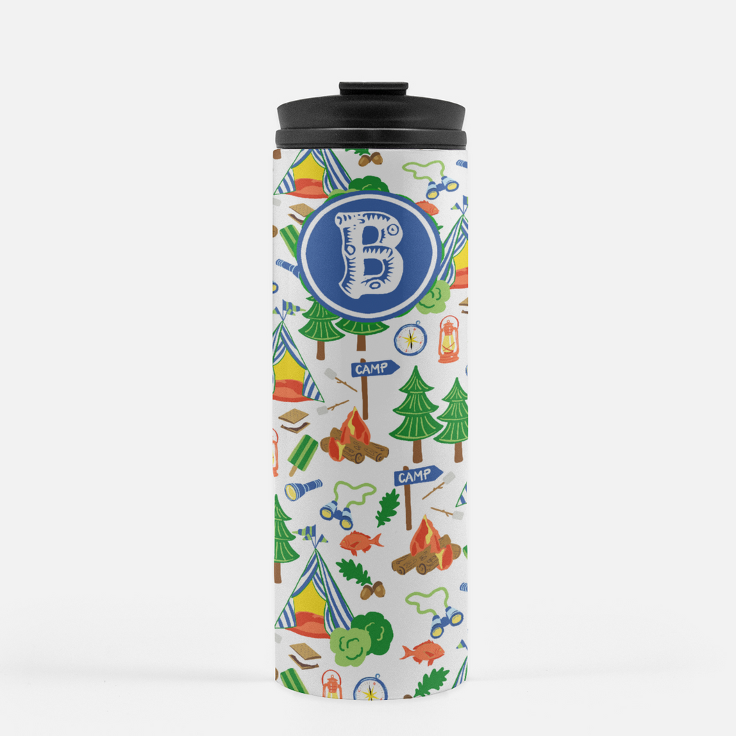 Adventure Camp Personalized Water Bottle, Fresh Air