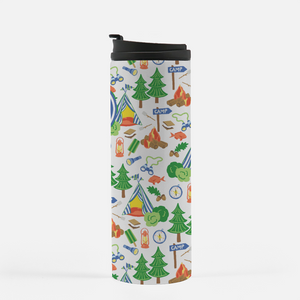 Adventure Camp Personalized Water Bottle, Fresh Air