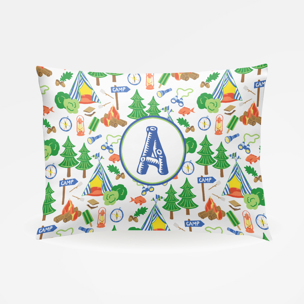 Adventure Camp Personalized Pillowcase for Standard Bed Pillow, Fresh Air