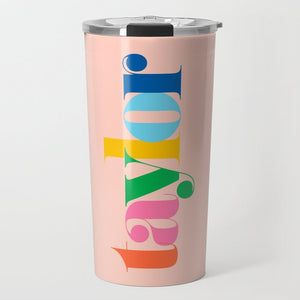 Make It Mine Personalized Travel Tumbler, Coral