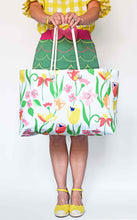 Load image into Gallery viewer, Petals Aplenty Tote Bag, Crisp Air