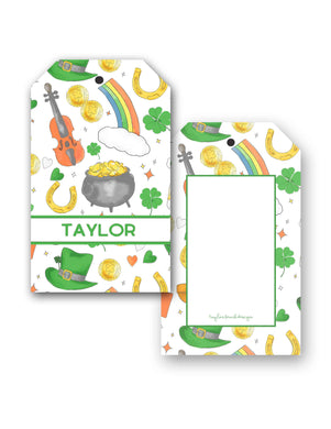 Pinch Me Party Personalized St. Patrick's Day Hang Tags